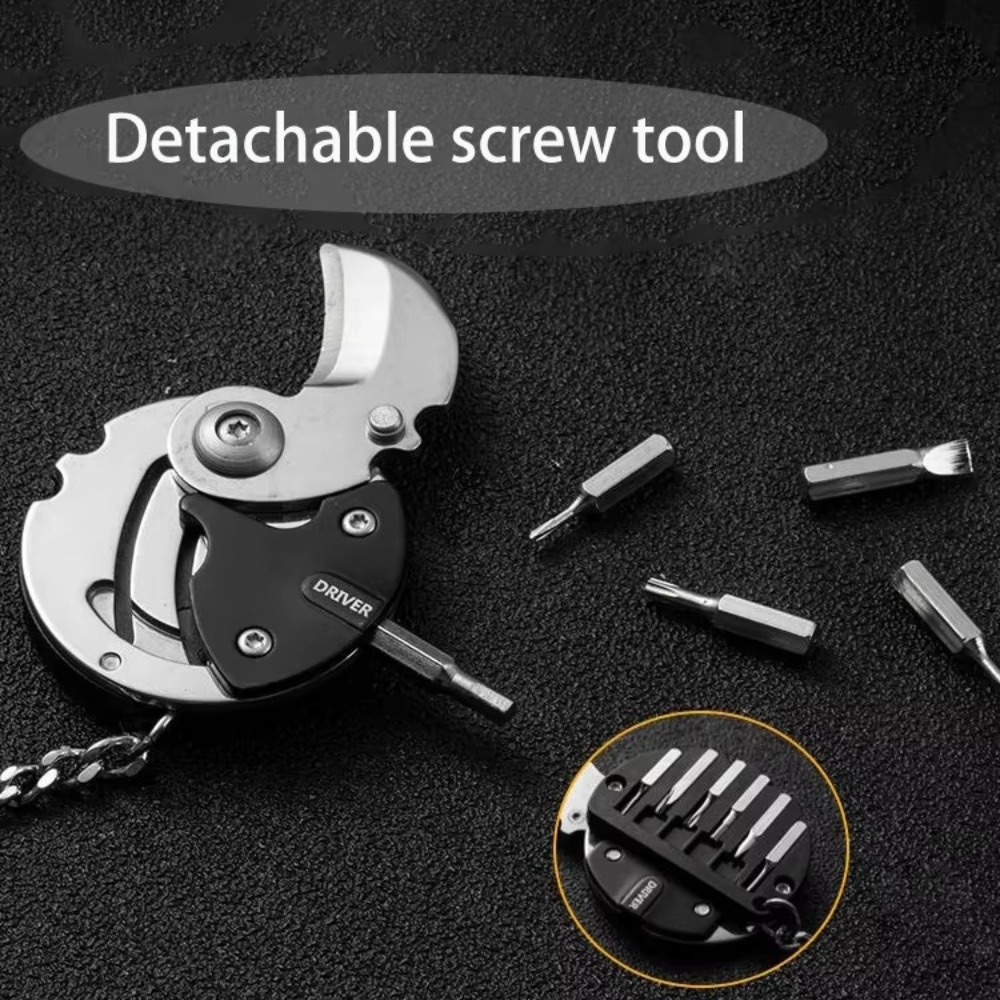 Multitool Credit Card - New Mini Keychain With Batch Head