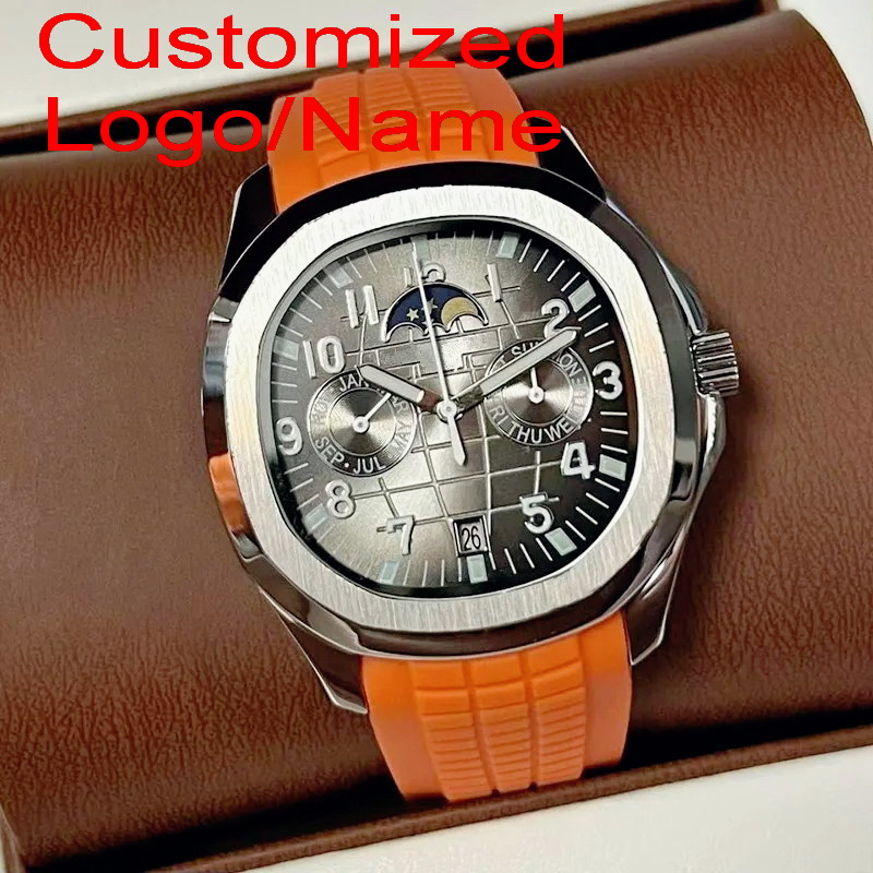 Watch Winder Compact - Customized Logo/Name Gentleman Automatic Mechanical Watches