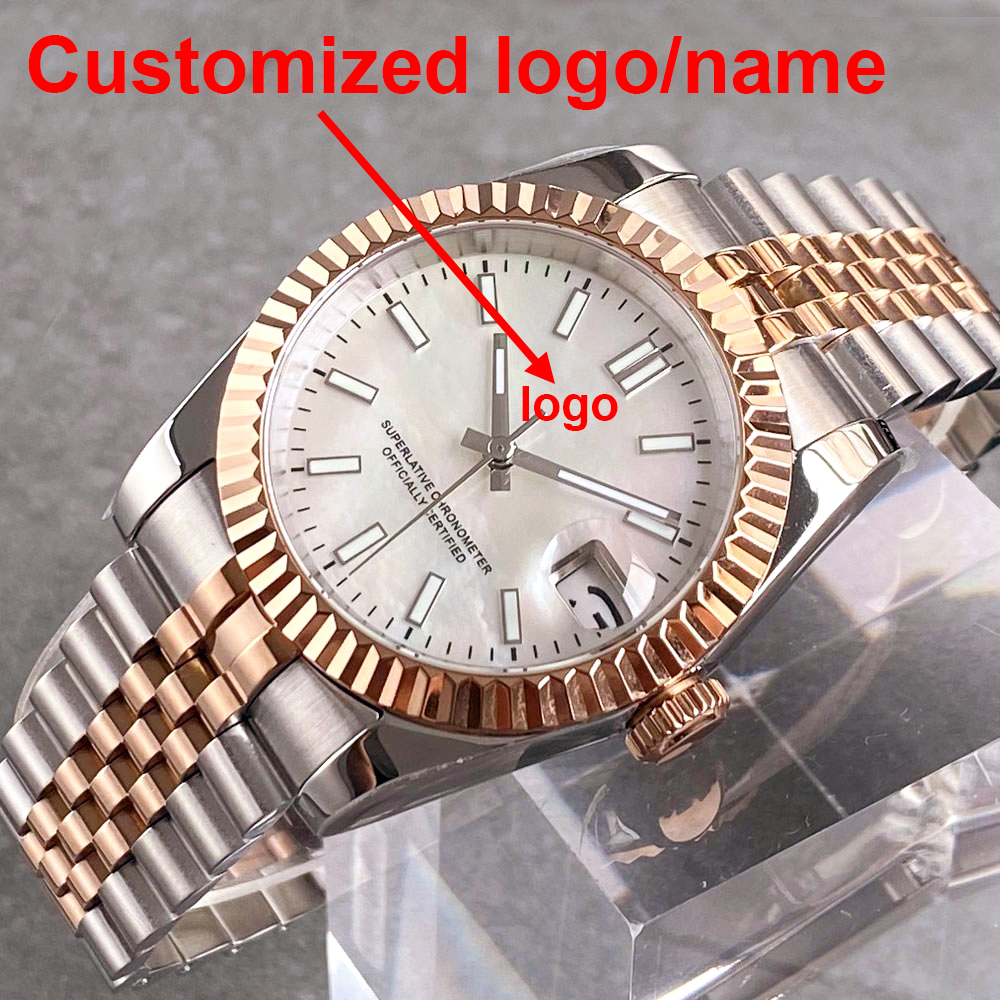 Watch Winder Compact - Customized Two Tone Rose Gold Case