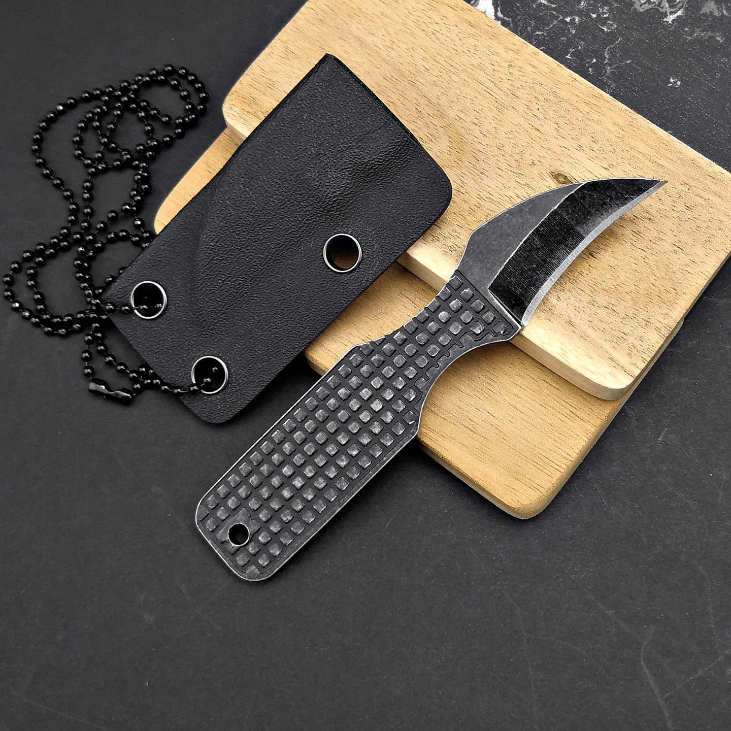 Everyday Carry (Edc) Knife - 2026 New compact fixed blade knife