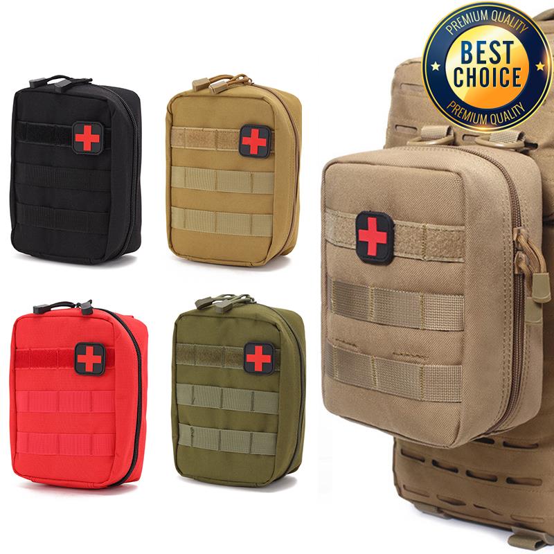 Edc Carry Belt - Outdoor Tactical Multifunctional Waistpack MOLLE Medical