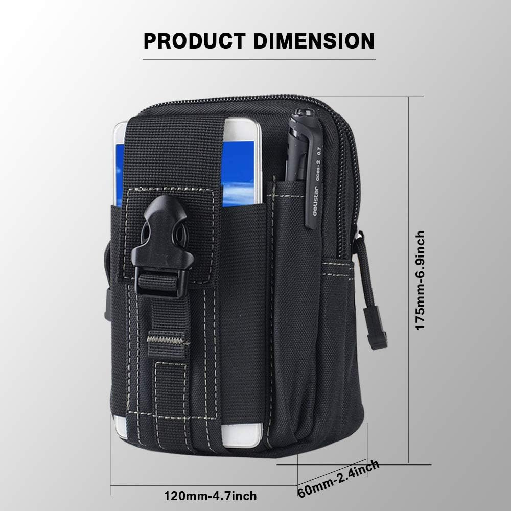 Tactical Molle Belt Pouch Mili - Edc Carry Belt review and price