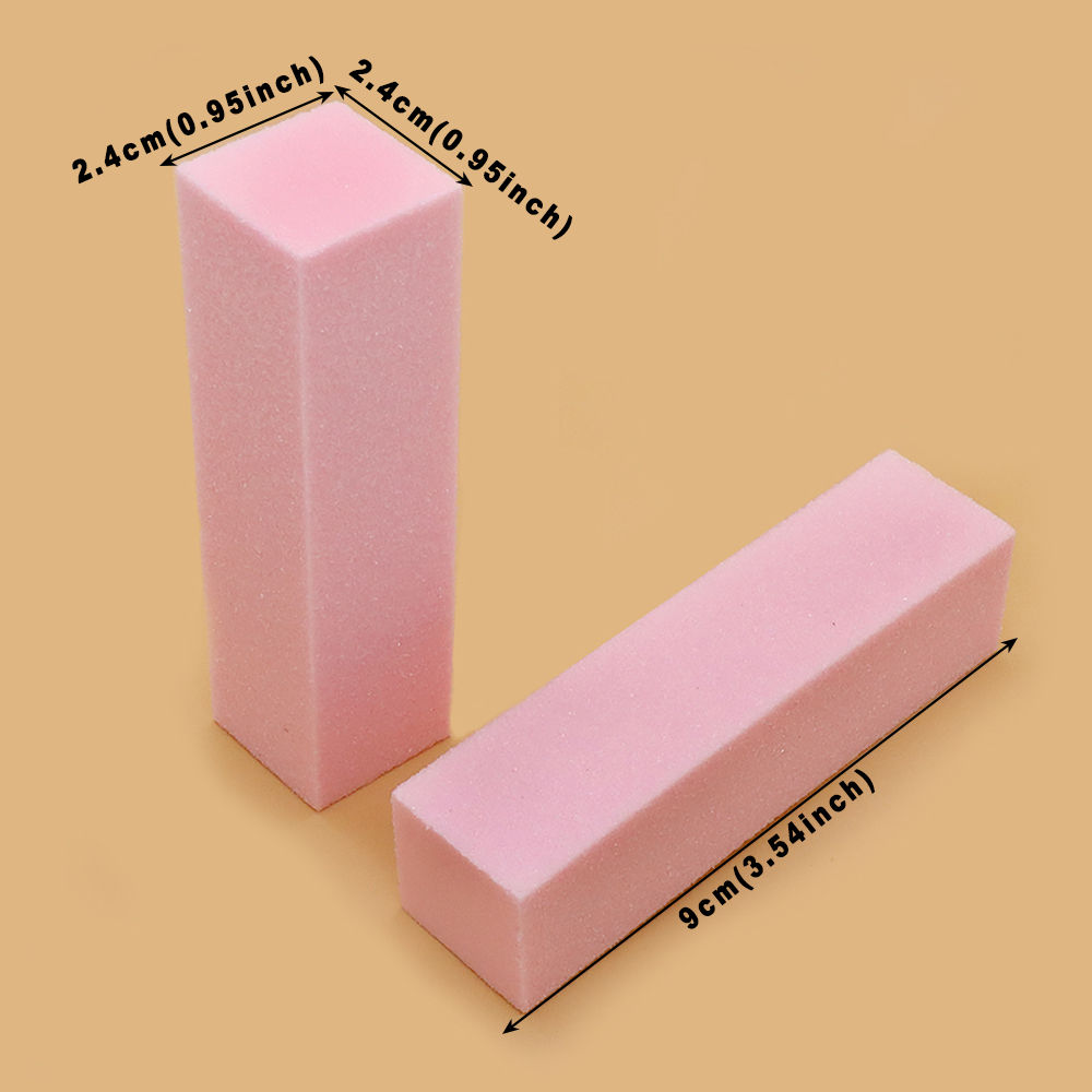 3/5/10pcs Sponge Nail Buffer S - Nail File Titanium review and price