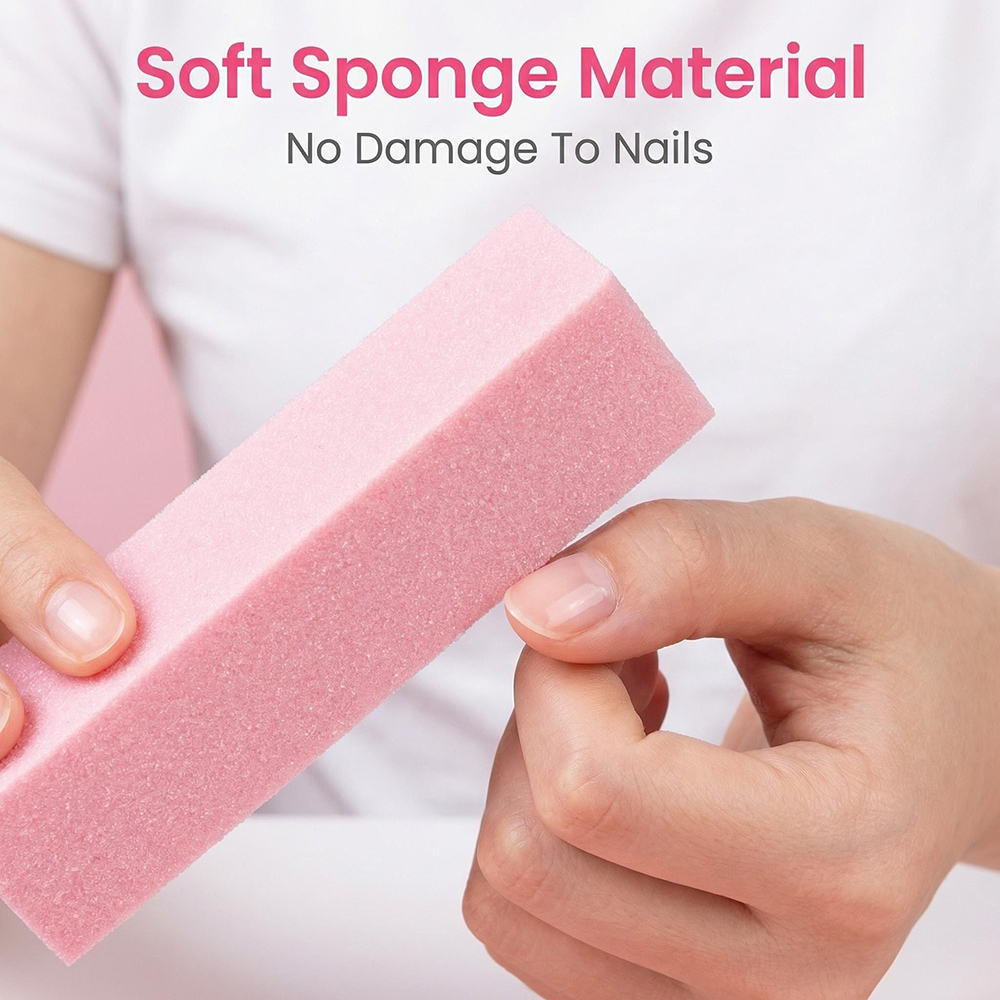3/5/10pcs Sponge Nail Buffer S - Nail File Titanium review and price