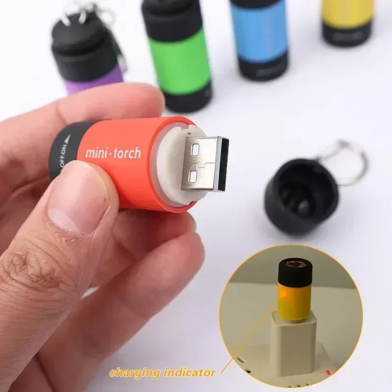 USB Rechargeable LED Multifunc - Keychain Flashlight review and price