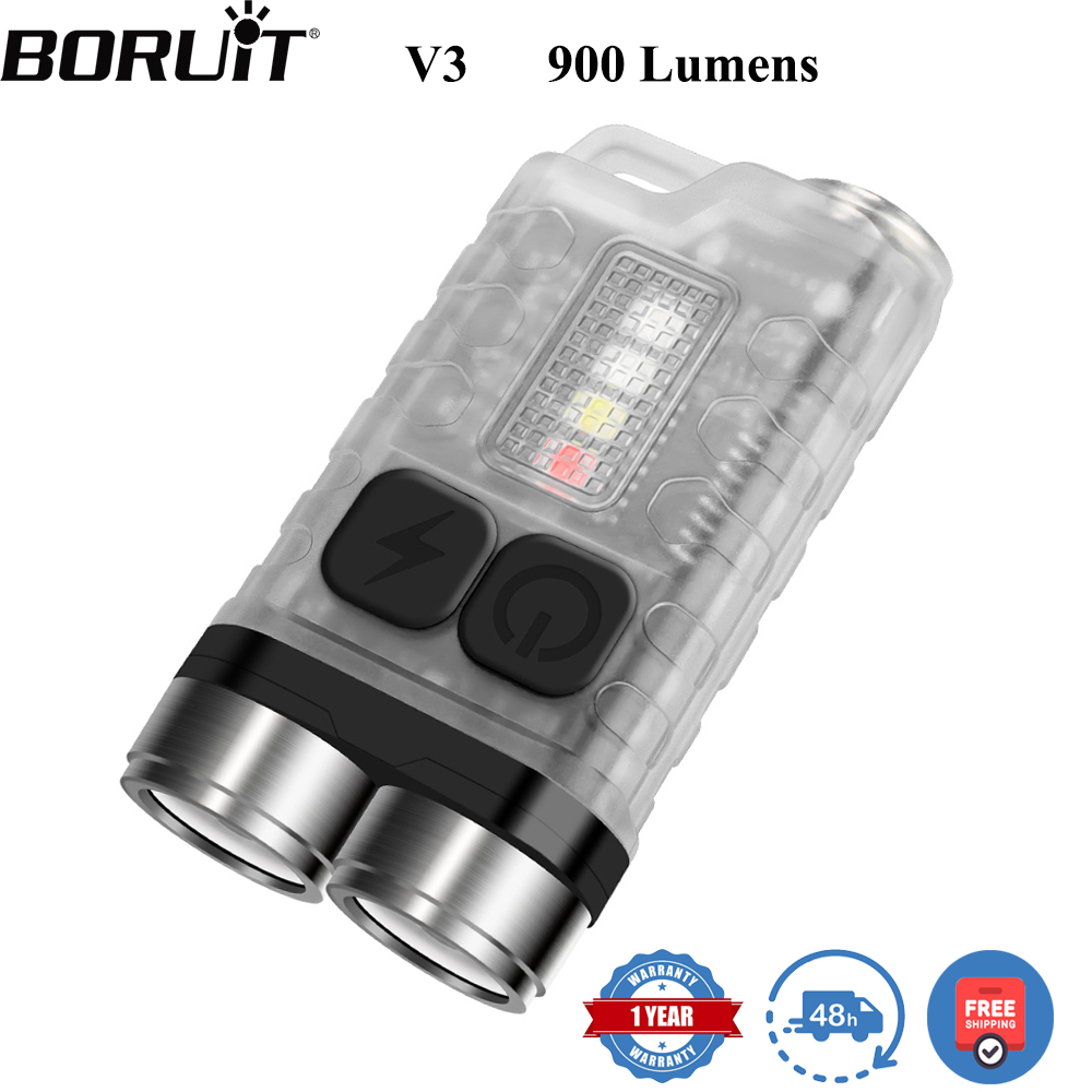 BORUiT V3 LED Keychain Portabl - Keychain Flashlight review and price