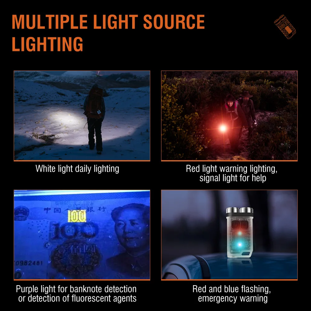 BORUiT V3 LED Keychain Portabl - Keychain Flashlight review and price