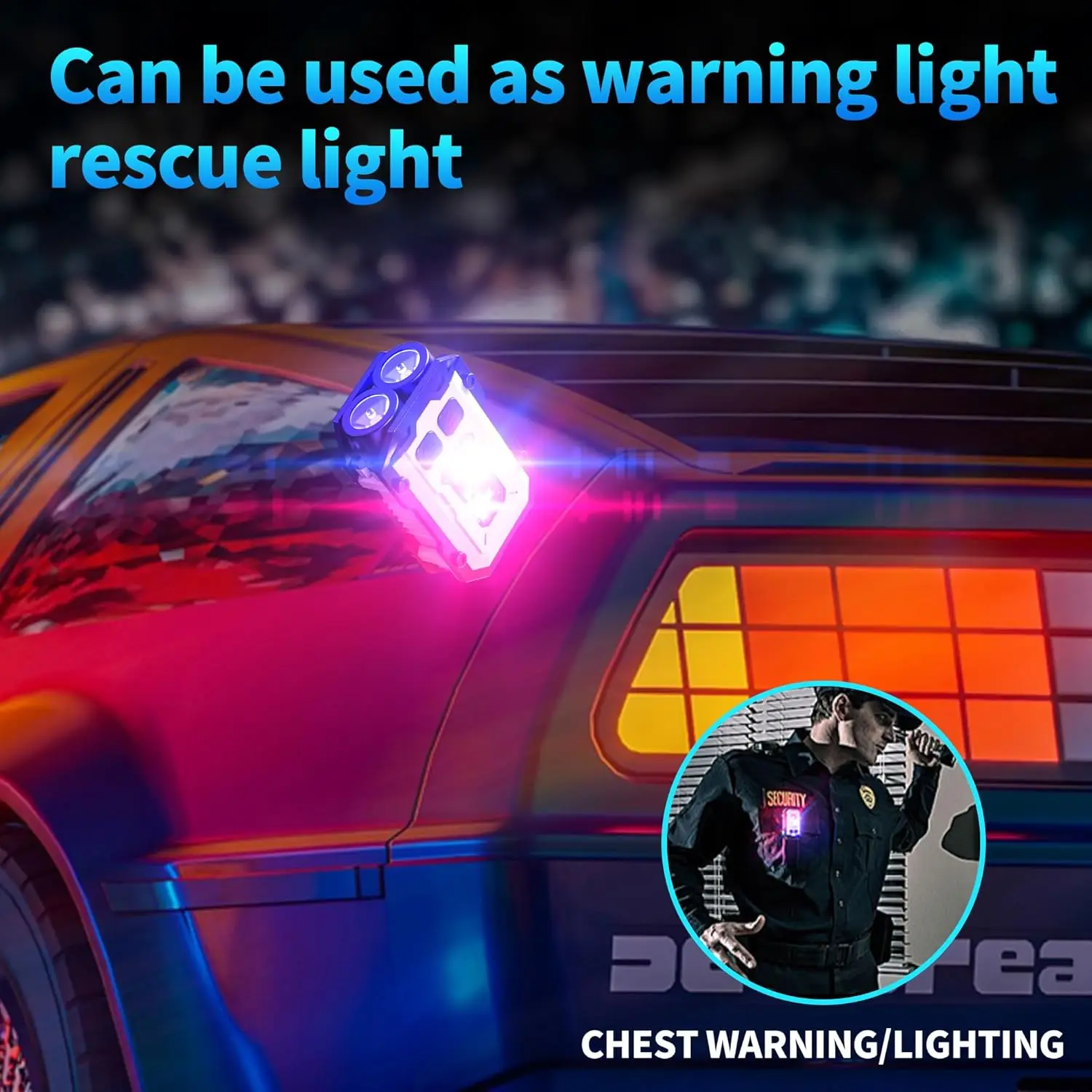 Clip-On Flashlight Rechargeabl - Keychain Flashlight review and price