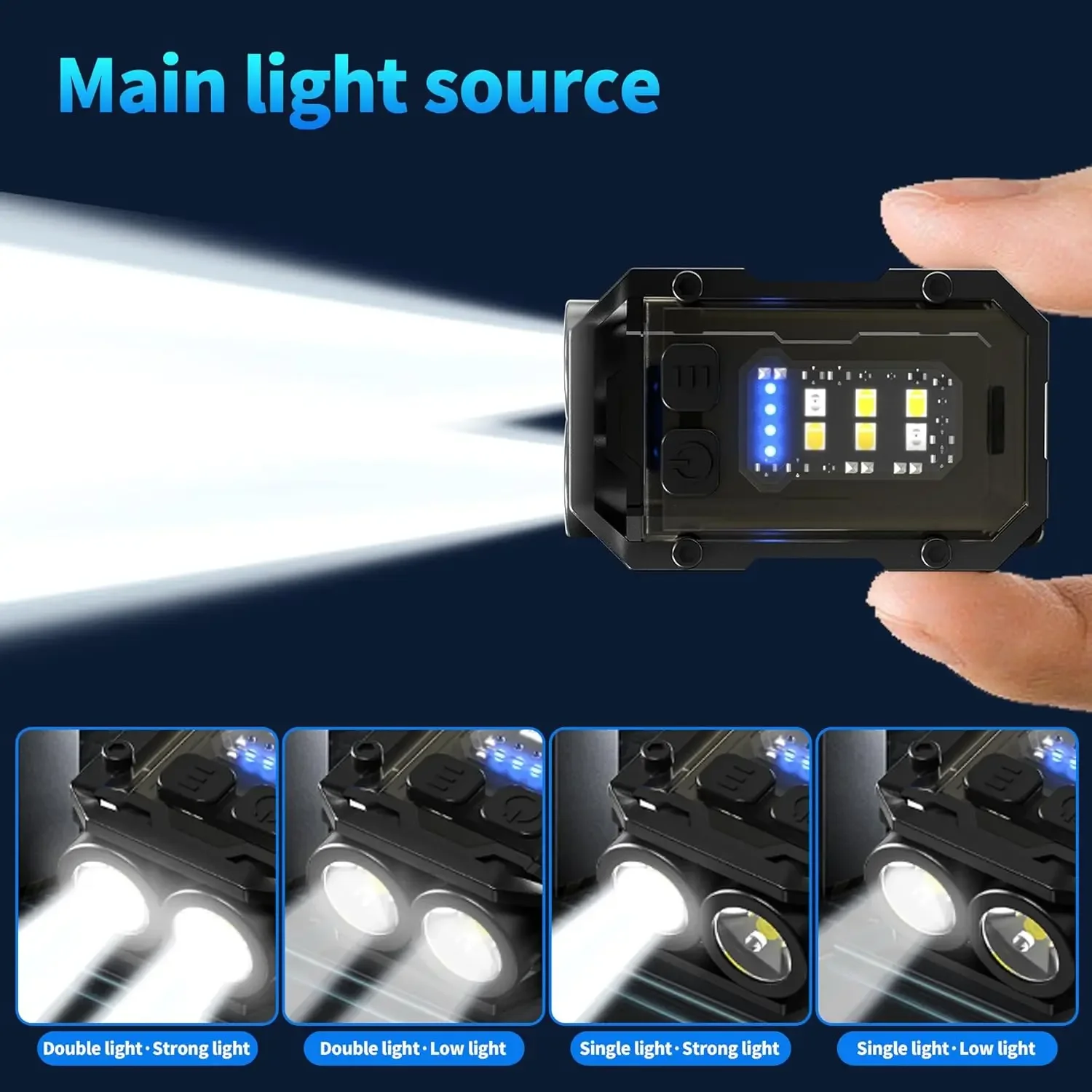 Clip-On Flashlight Rechargeabl - Keychain Flashlight review and price