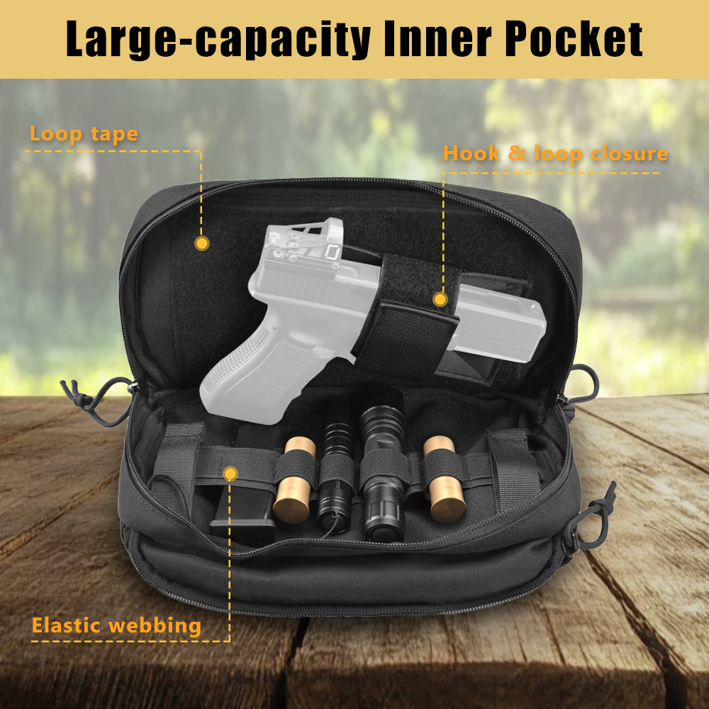 Tactical Pistol Waist Bag CCW  - Edc Carry Fanny Pack review and price