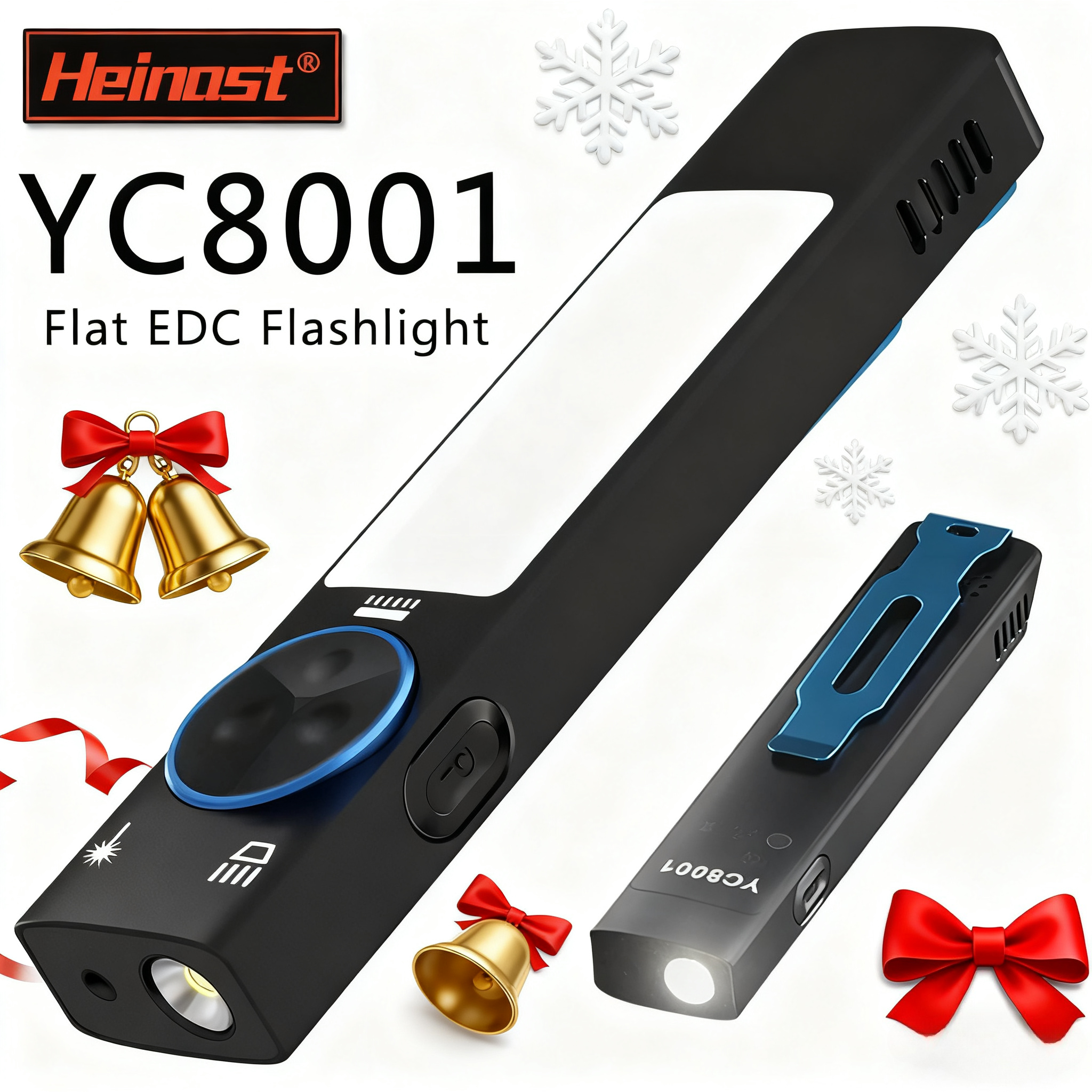 YC8001 1000LM Mini EDC Flashli - Keychain Flashlight review and price