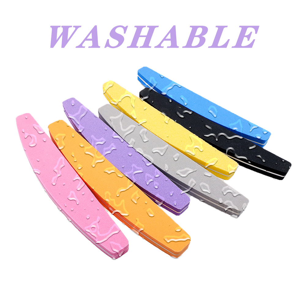 5/10pcs Double-Sided Nail Buff - Nail File Titanium review and price