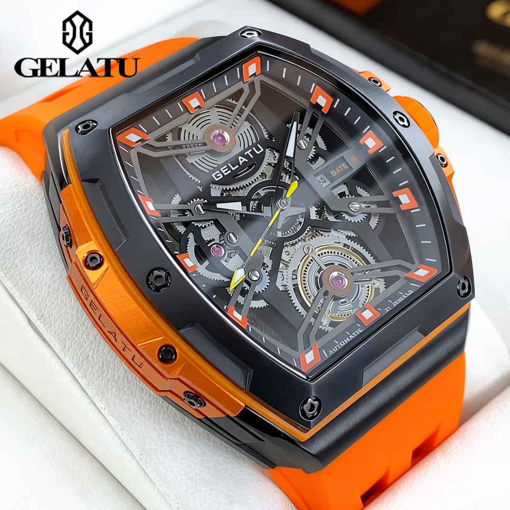 GELATU Men's Watches Trend Fas - Watch Winder Compact review and price