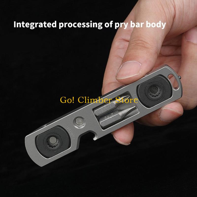 Q84C Titaniums Alloys Crowbars - Titanium Pry Bar review and price
