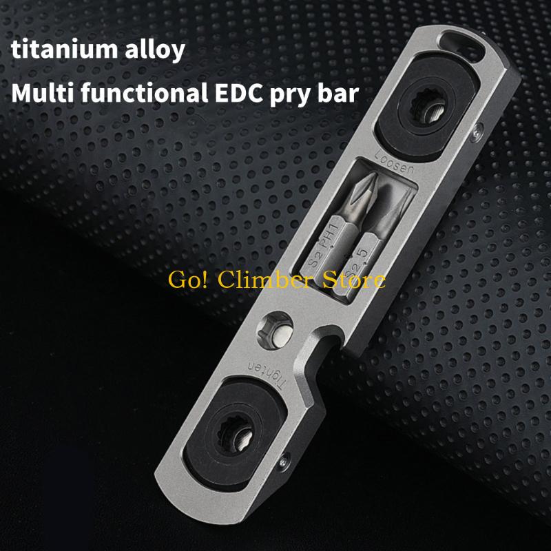 Q84C Titaniums Alloys Crowbars - Titanium Pry Bar review and price
