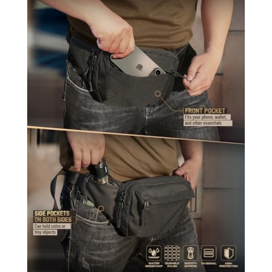 Tactical Concealed Carry Fanny - Edc Carry Fanny Pack review and price