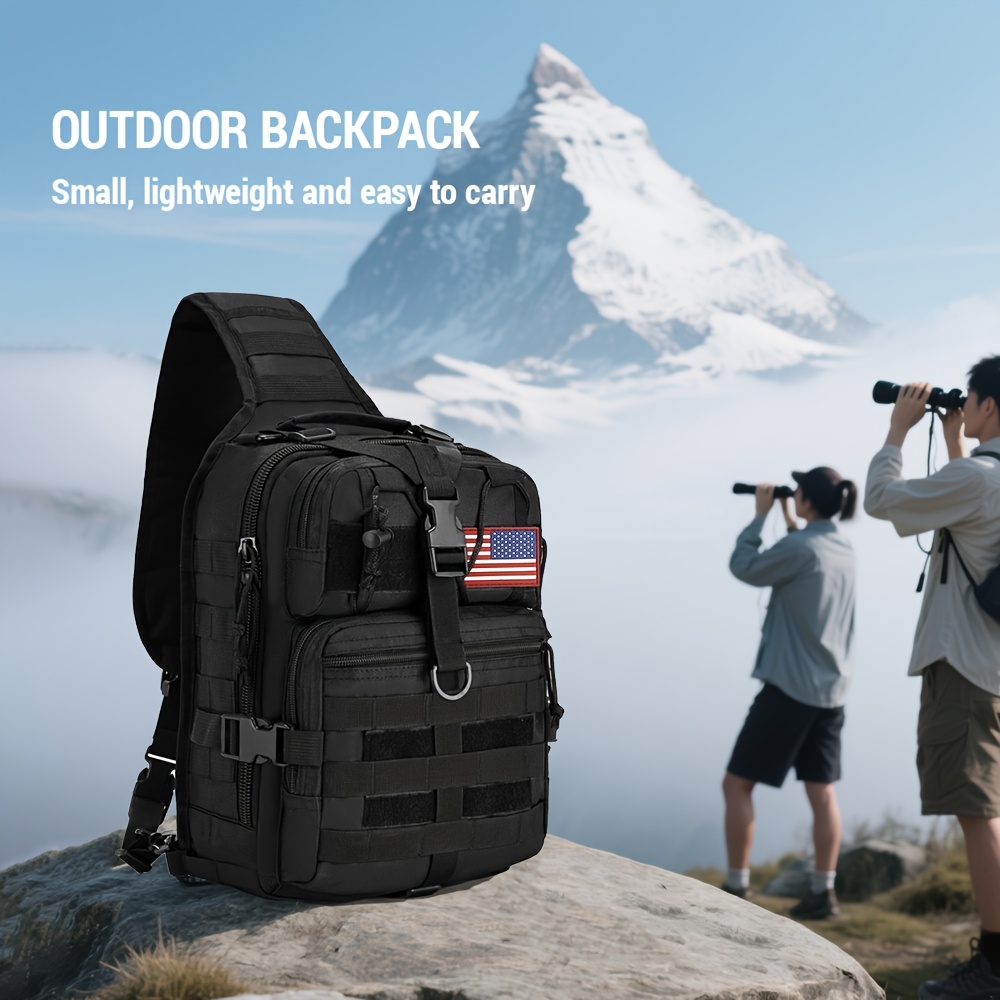 1pc 6.6gal Tactical Sling Back - Edc Front Carry Bag review and price