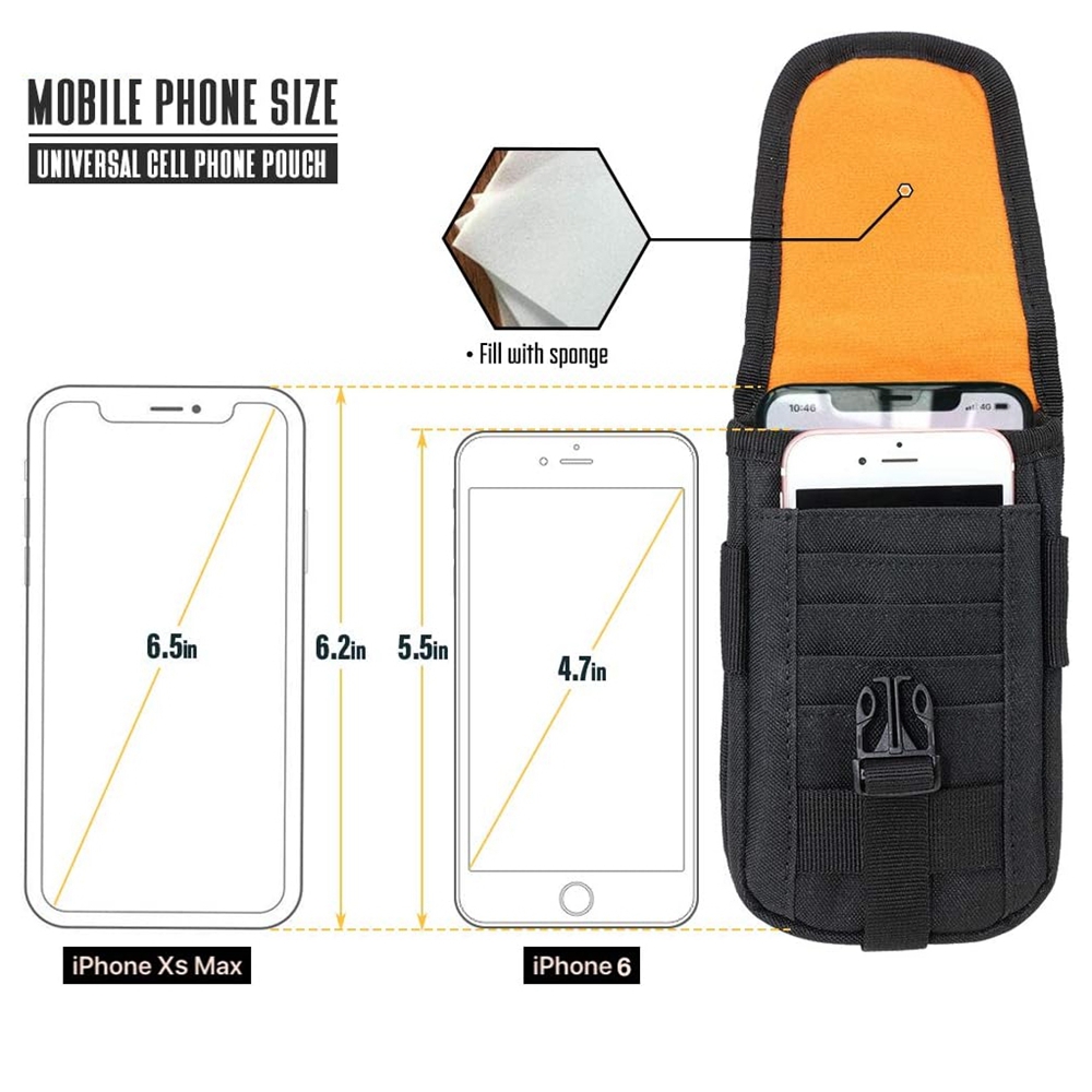 Tactical Phone Pouch Molle,Sma - Edc Carry Belt review and price