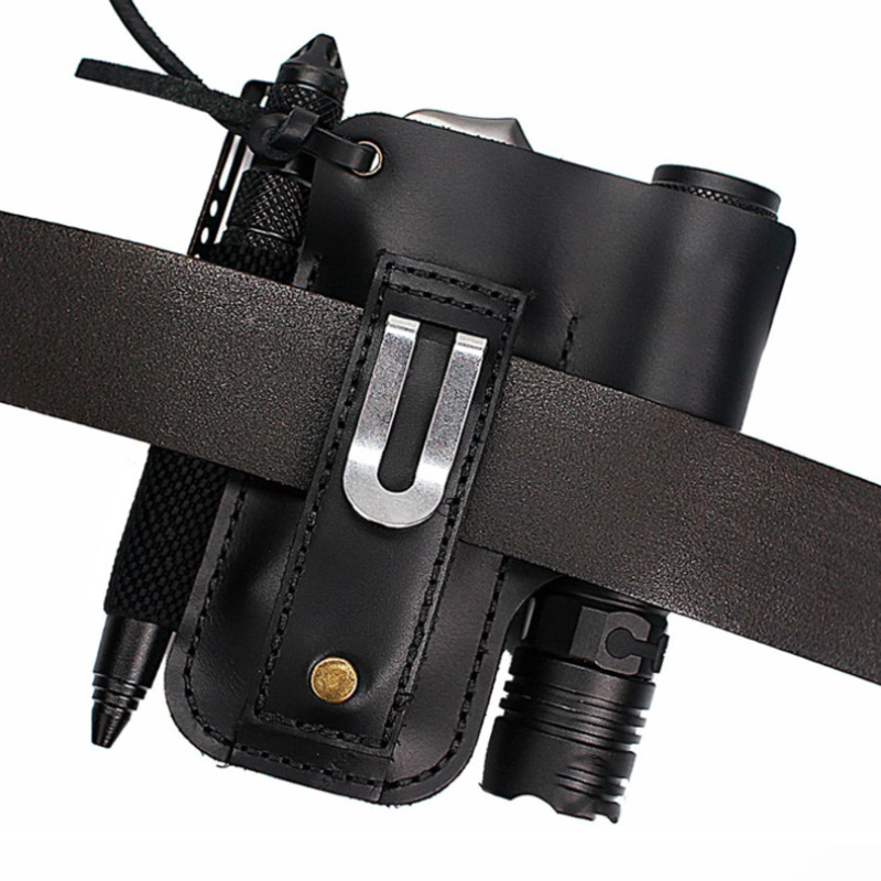 EDC Leather Flashlight Tool Ho - Edc Carry Belt review and price