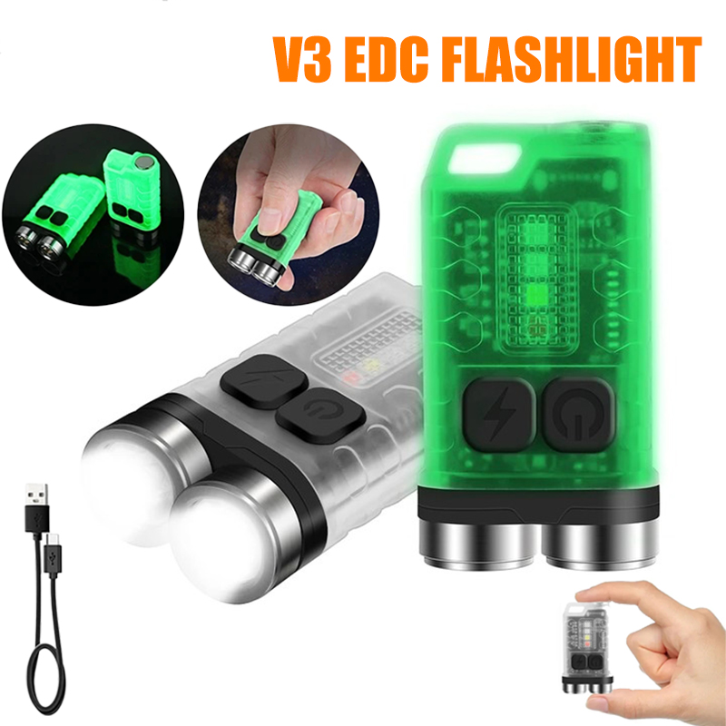 V3 EDC Flashlight Mini Keychai - Keychain Flashlight review and price
