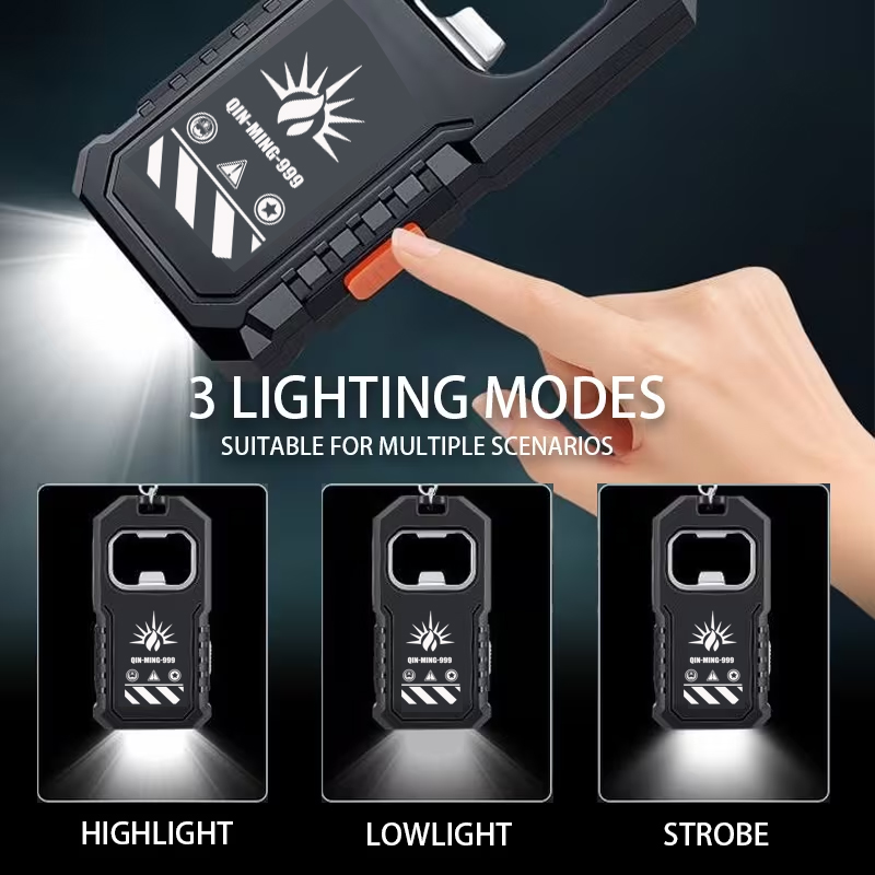 2Pcs Portable LED COB Keychain - Keychain Flashlight review and price