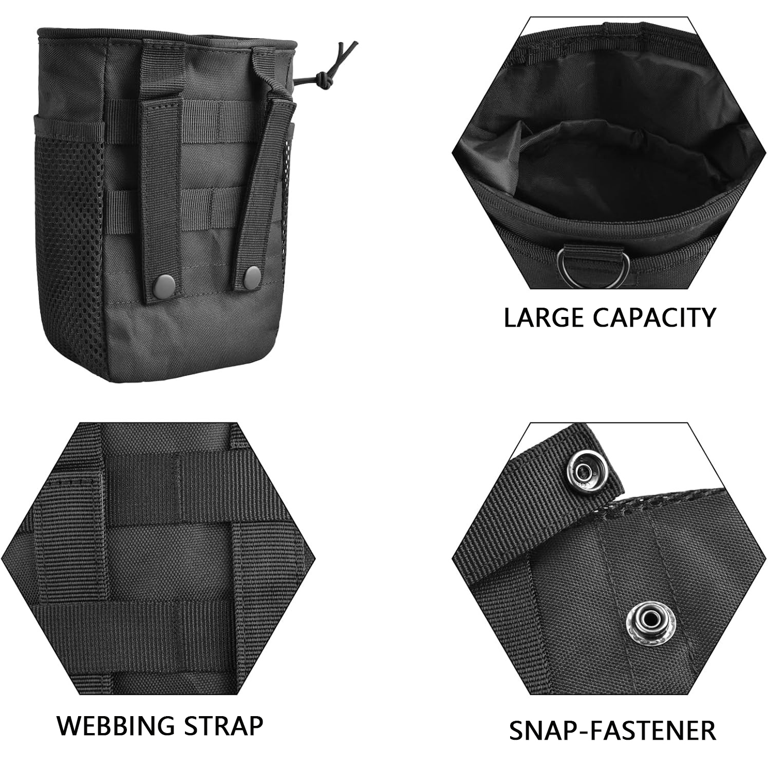 CZHIYAO Durable Molle Dump Pou - Edc Carry Pocket Pouch review and price