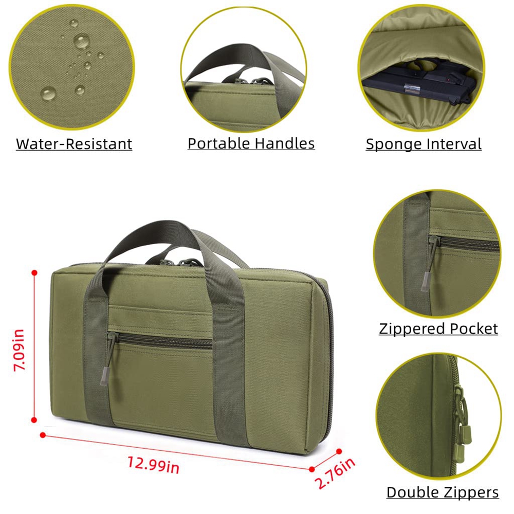 Tactical Pistol Range Bag Gun  - Edc Carry Pistols review and price