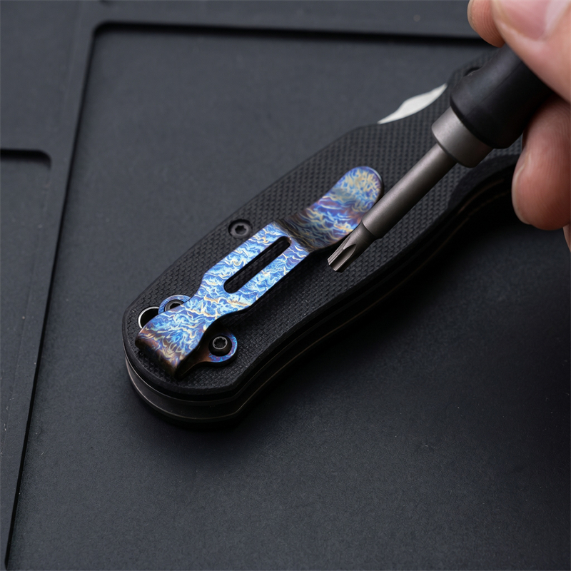 Titanium alloy folding knife p - Edc Carry Clip review and price
