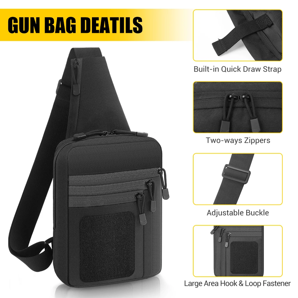 Tactical Pistol Gun Bag Concea - Edc Concealed Carry Holster review and price