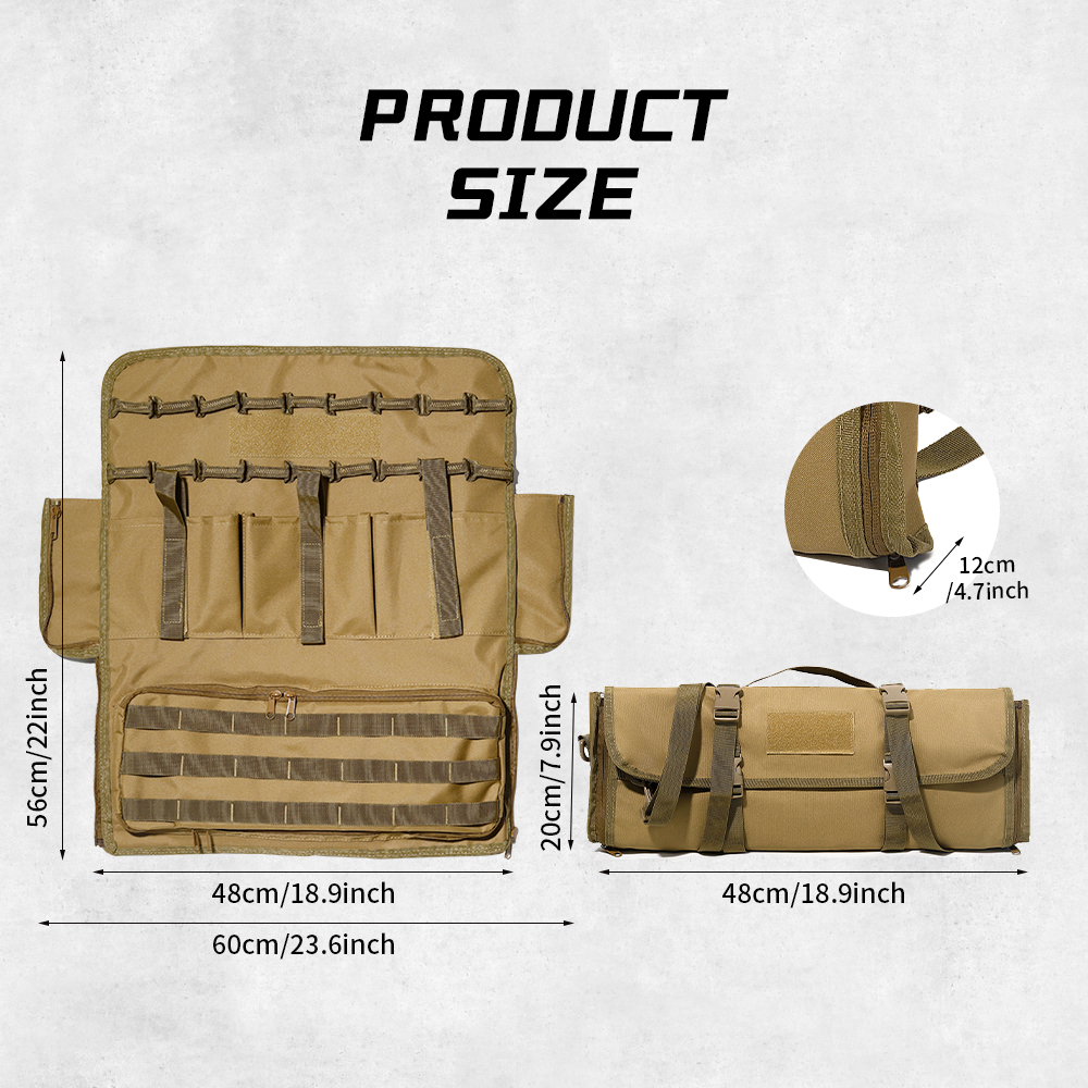 Tactical MOLLE Seat Back Organ - Edc Car Carry review and price