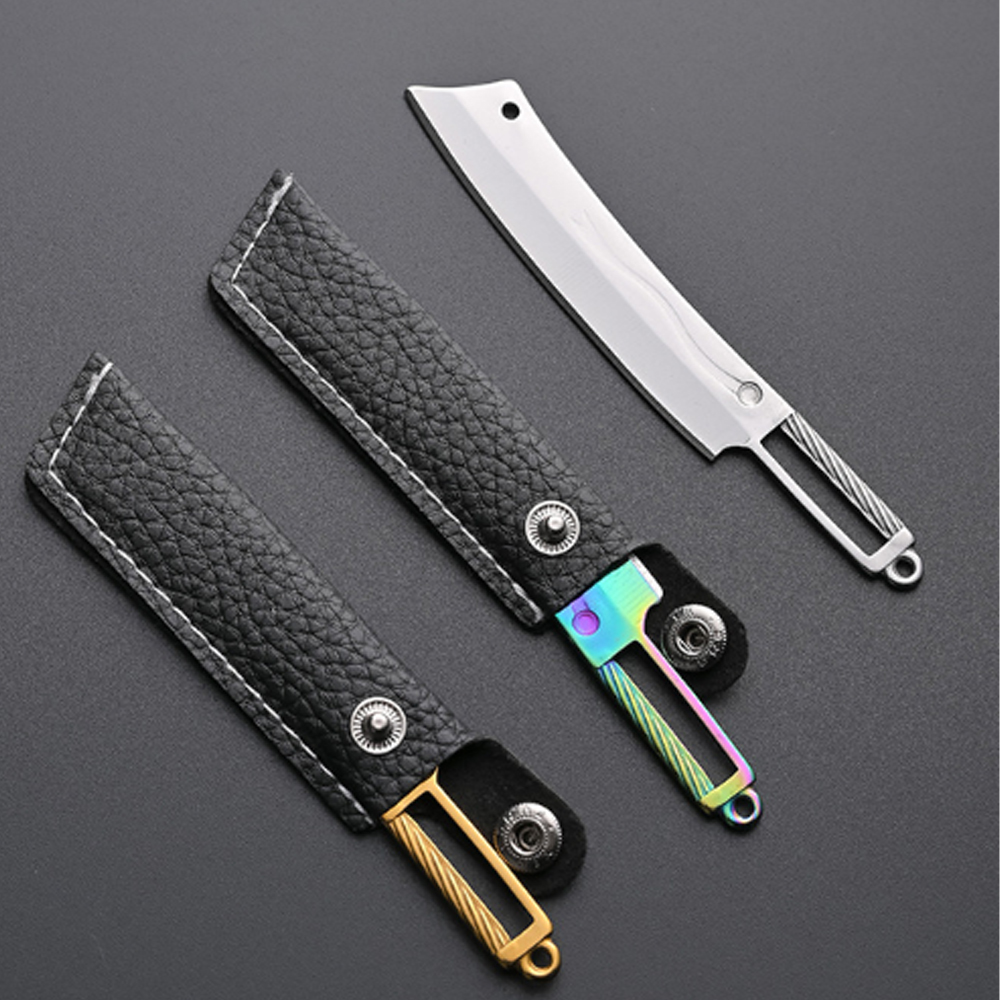 Titanium Mini Knife - Portable - Everyday Carry (Edc) Knife review and price