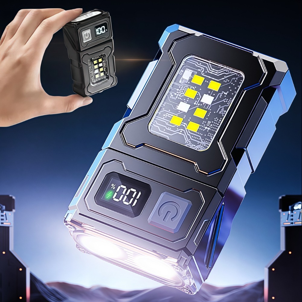 Rechargeable Mini LED Flashlig - Keychain Flashlight review and price