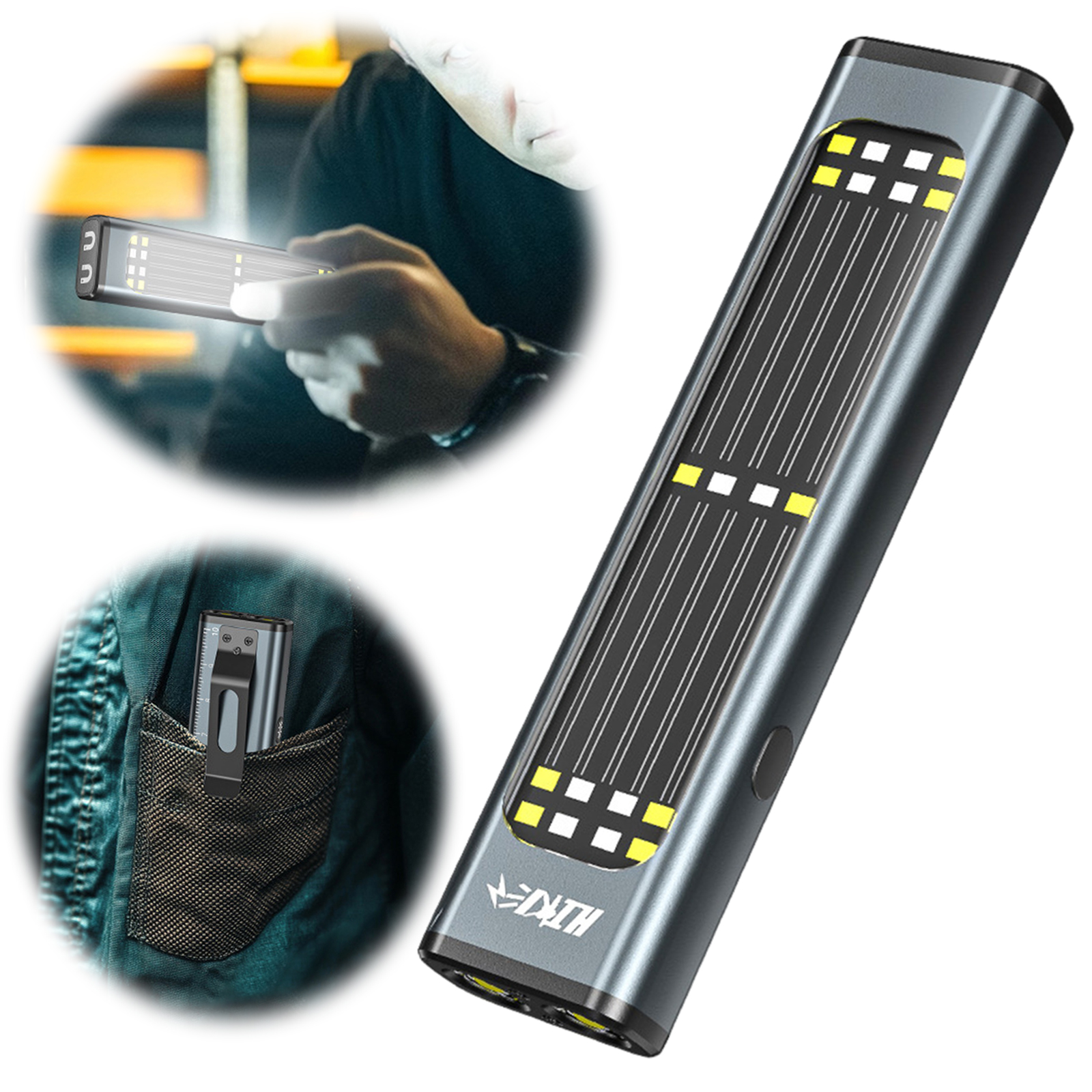 Flat EDC Flashlight with Magne - Edc Car Carry review and price