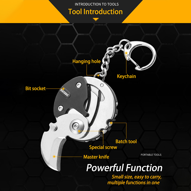 Pocket Knife Keychain Screwdri - Multitool Credit Card review and price