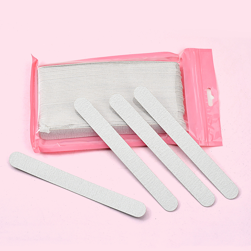 50Pcs/100Pcs Grey Removalble P - Nail File Titanium review and price