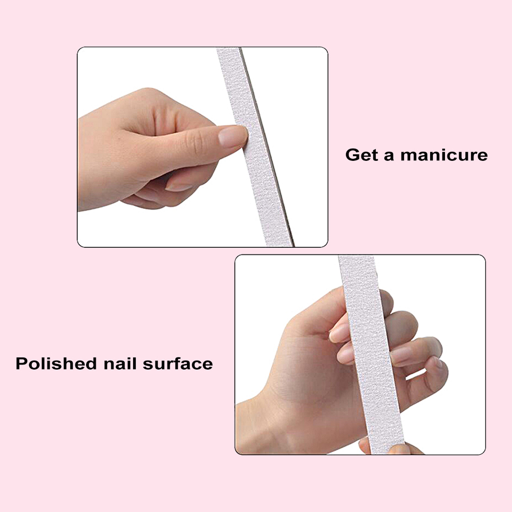 50Pcs/100Pcs Grey Removalble P - Nail File Titanium review and price