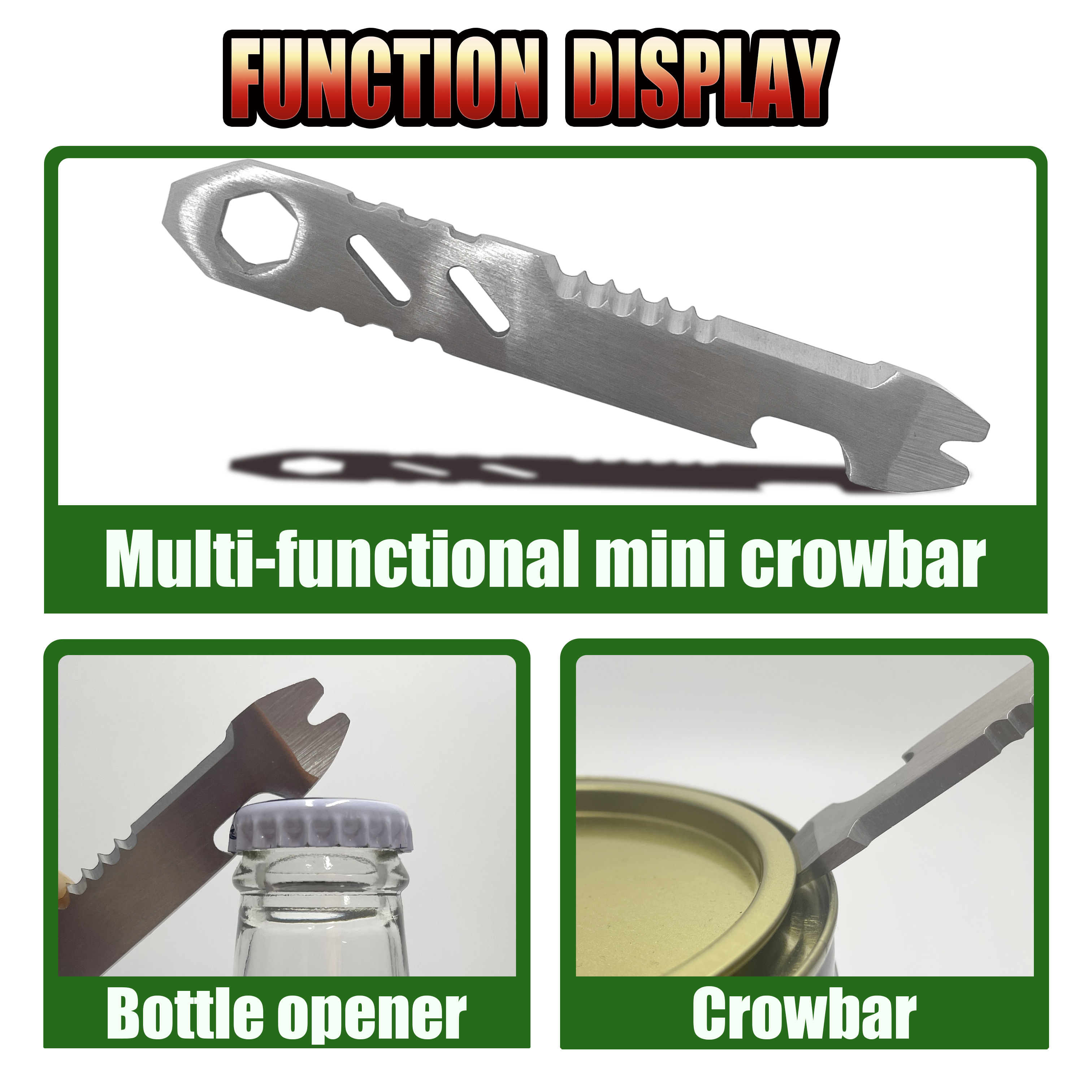 Mighty Bar Pocket Knife & Bott - Everyday Carry (Edc) Knife review and price