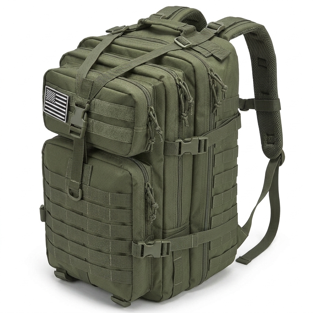 Men 45L Tactical Backpack Moll - Edc Gear Every Day Carry review and price