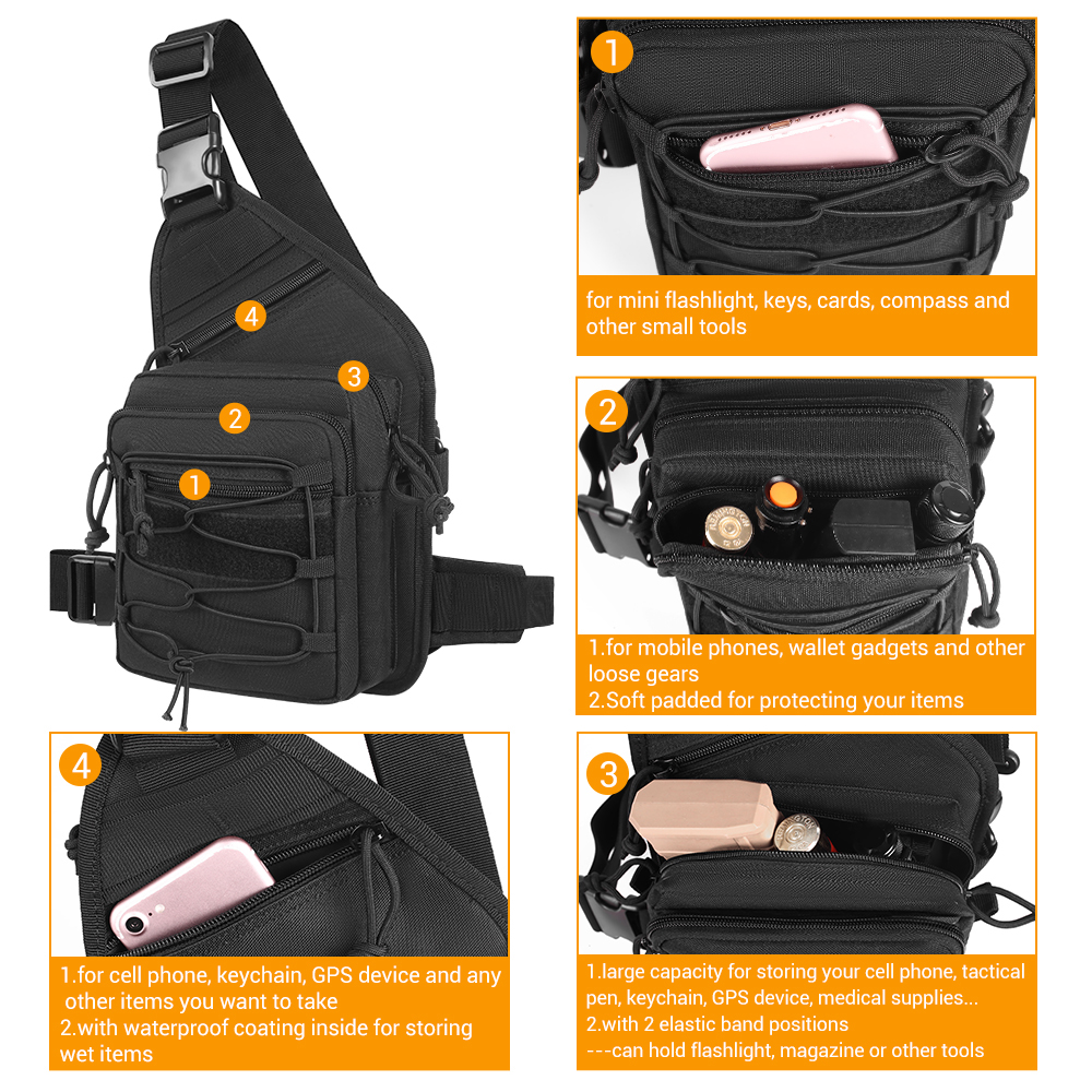 Tactical Gun Bag EDC Shoulder  - Edc Concealed Carry Holster review and price