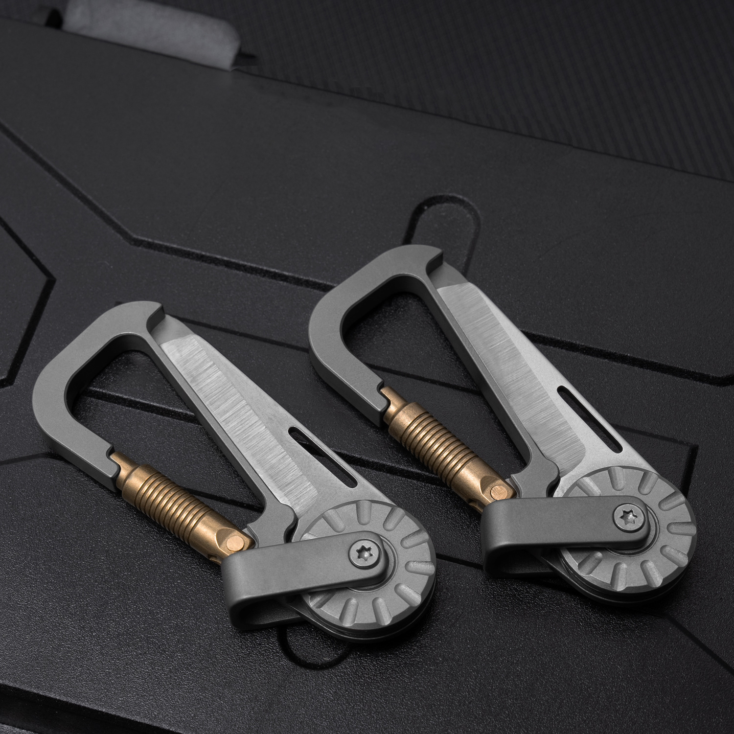 Titanium Alloy EDC Keychain Wi - Edc Car Carry review and price