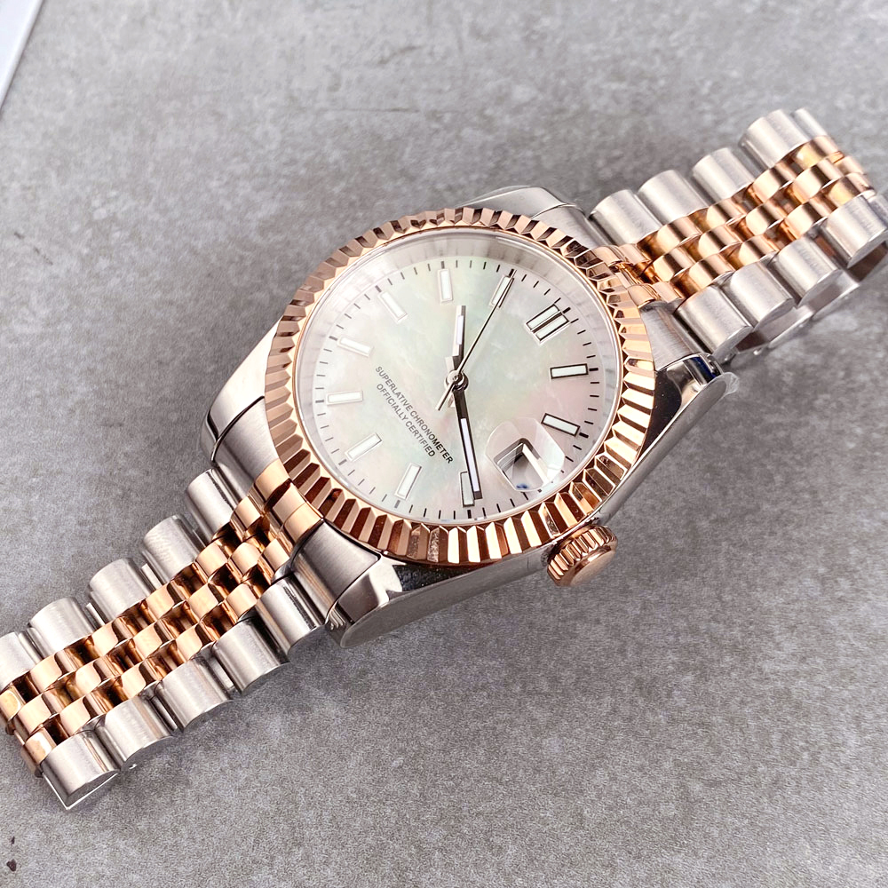 Customized Two Tone Rose Gold  - Watch Winder Compact review and price
