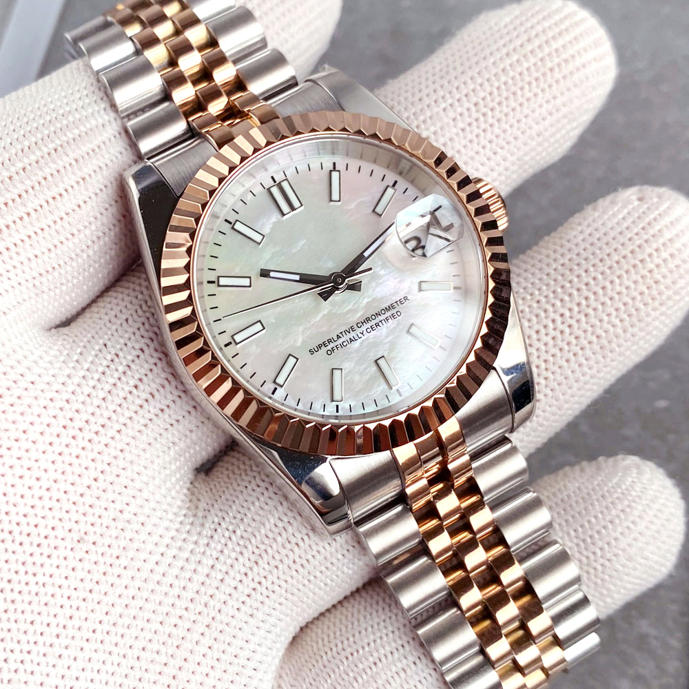 Customized Two Tone Rose Gold  - Watch Winder Compact review and price