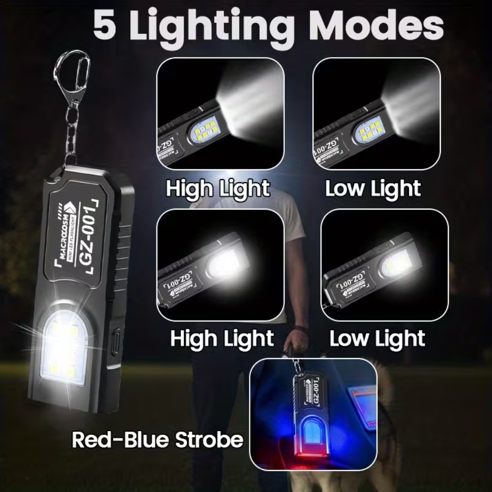 Mini COB LED Keychain Flashlig - Keychain Flashlight review and price