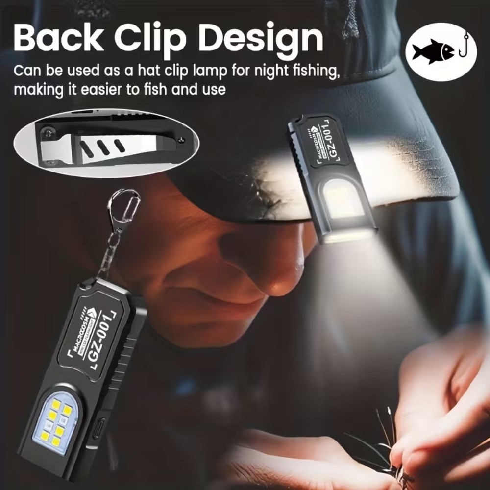 Mini COB LED Keychain Flashlig - Keychain Flashlight review and price