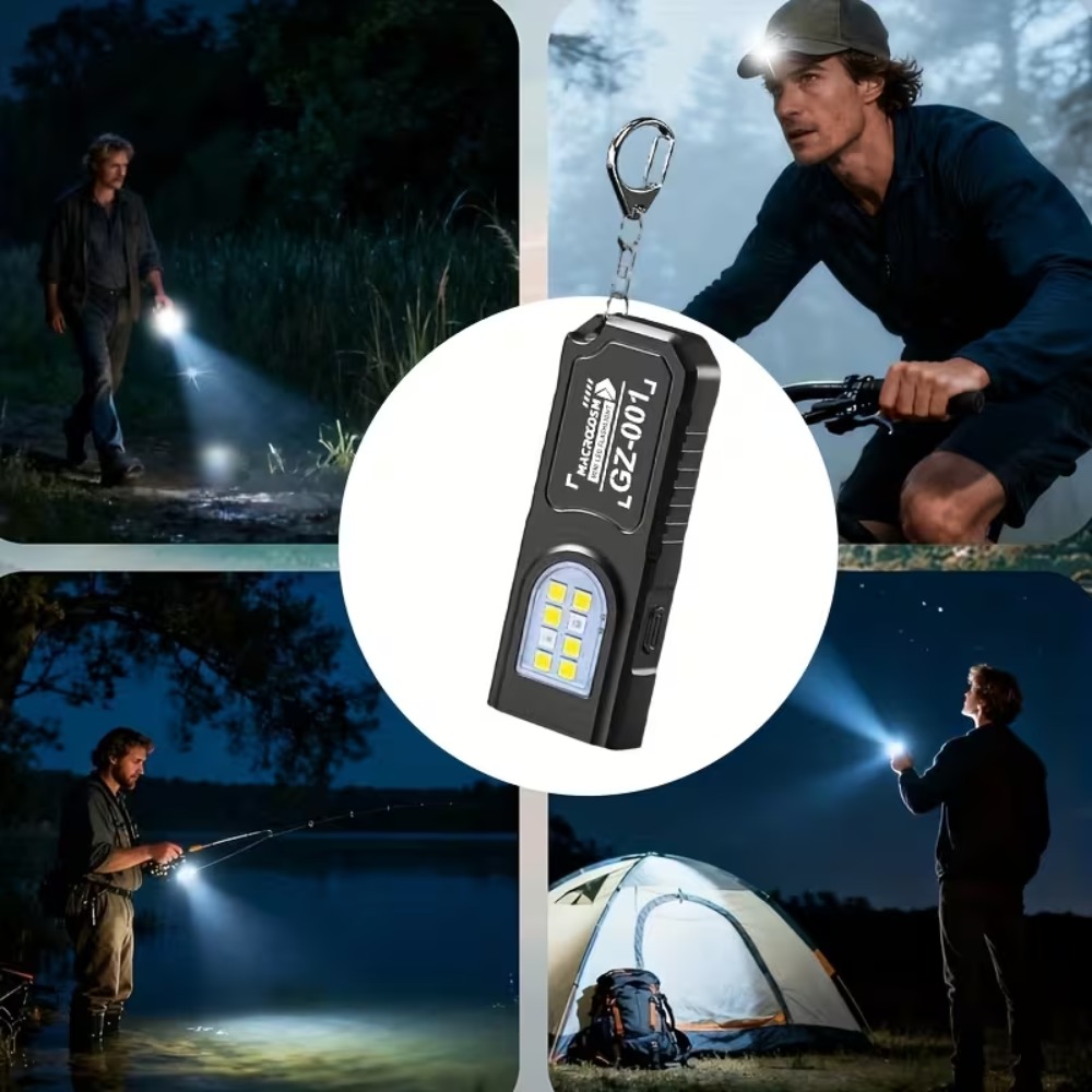 Mini COB LED Keychain Flashlig - Keychain Flashlight review and price